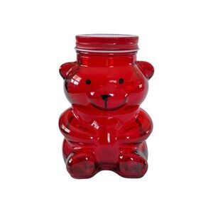 Red Bear-Shaped Jar